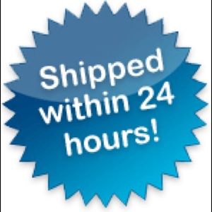Ship same day or within 24 hours Monday/Saturday